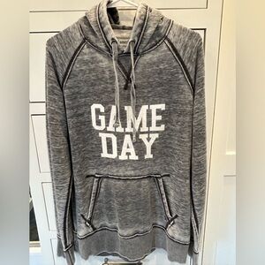 J. America Gray Game Day Hoodie